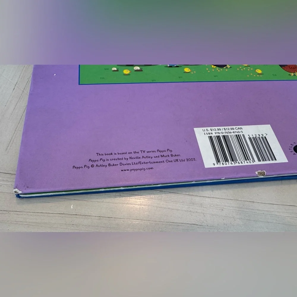 Peppa Pig and the Lucky Ducks Hardcover Book – 2016 – Counting 1–20